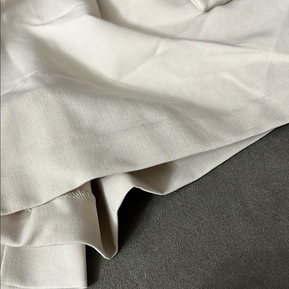 High Waist White Tailored Shorts - Picture 5 of 12